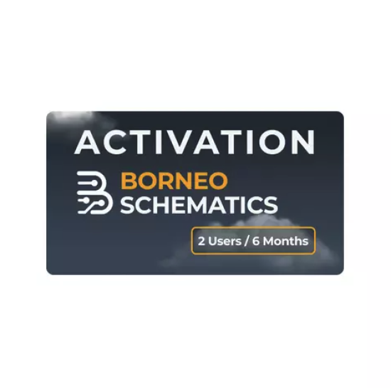 Borneo Schematics Hardware Tool Activation Code ( 6 Months 2 User ) Activation Code | Best Price IN India